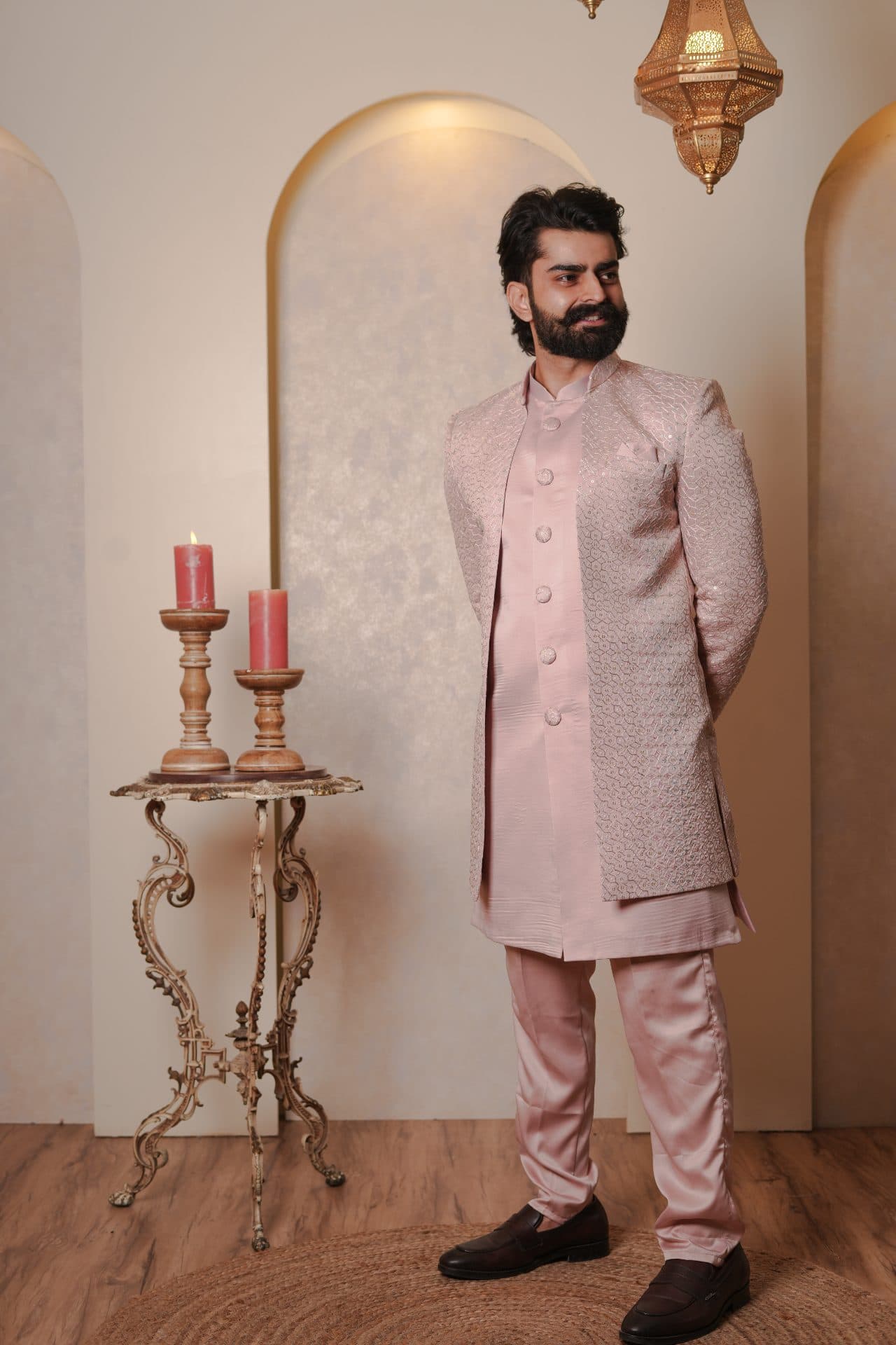 Indowestern-Designer Fancy-Pink